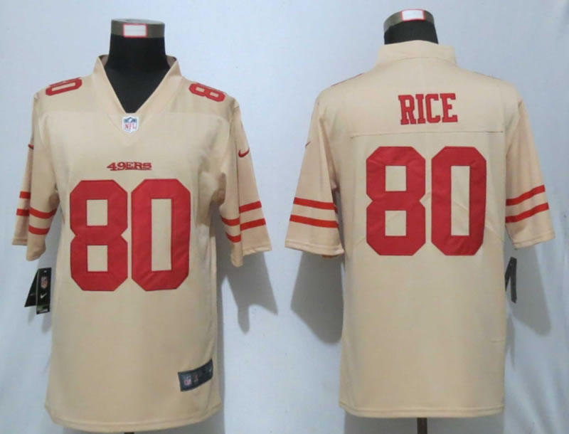 Nike San Francisco 49ers 80 Rice Vapor Untouchable Nike Gold Inverted Legend Jersey,We sell and wholesale Nike San Francisco 49ers 80 Rice Vapor Untouchable Nike Gold Inverted Legend Jersey on line form chian!